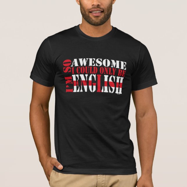 English and Awesome T-Shirt (Front)