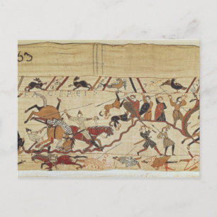 English and French soldiers Postcard