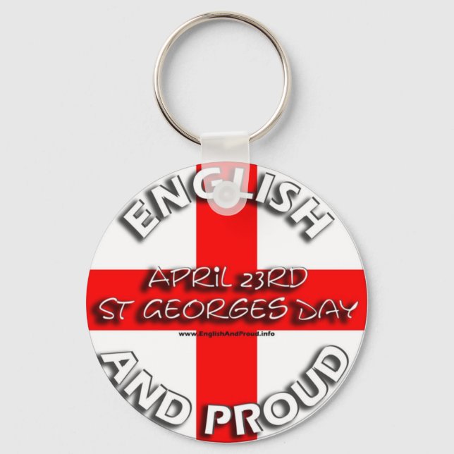 English and Proud - Key chain (Front)