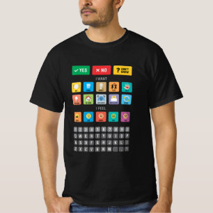 English Autism AAC Pointing Communication 03 T-Shirt