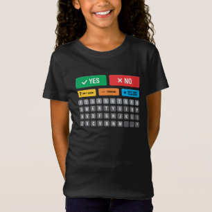 English Autism AAC Pointing Communication 05 T-Shirt