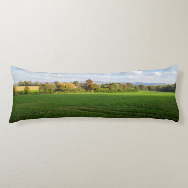 English Autumn Countryside - Personalized Body Cushion (Front)