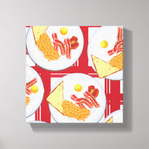 English Breakfast Canvas Print