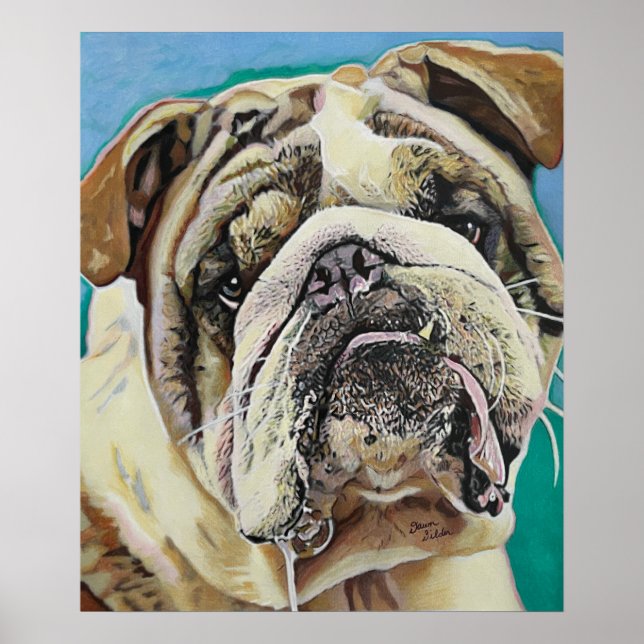 English Bull Dog Poster (Front)
