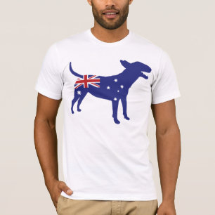 English Bull Terrier / Australian Flag Tee