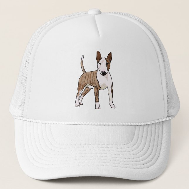 English Bull Terrier Trucker Hat (Front)