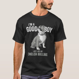 English bulldog adorable bulldog slogan dog dad T-Shirt