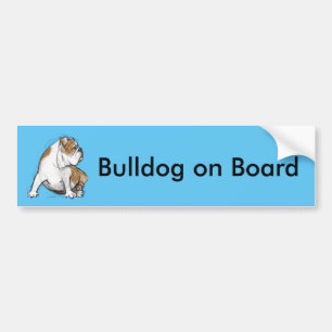 English Bulldog Bumper Sticker