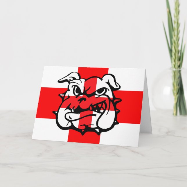 English Bulldog Card (Front)