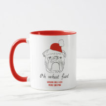 English Bulldog Christmas