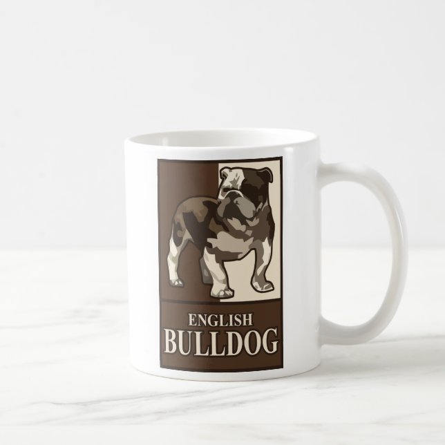 English Bulldog Coffee Mug (Right)