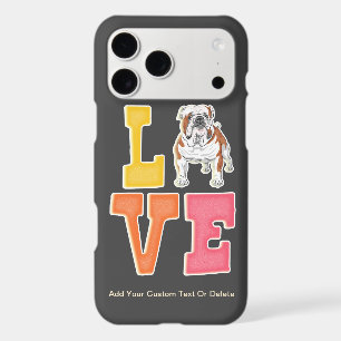 English Bulldog Cute Dog Dad iPhone / iPad case