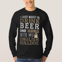 English Bulldog Dad Funny British Dog Lover Beer