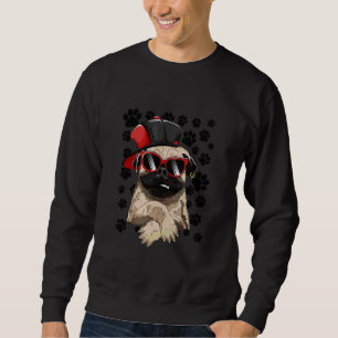 English Bulldog Dog Cute Dog's Leg Sweatshirt