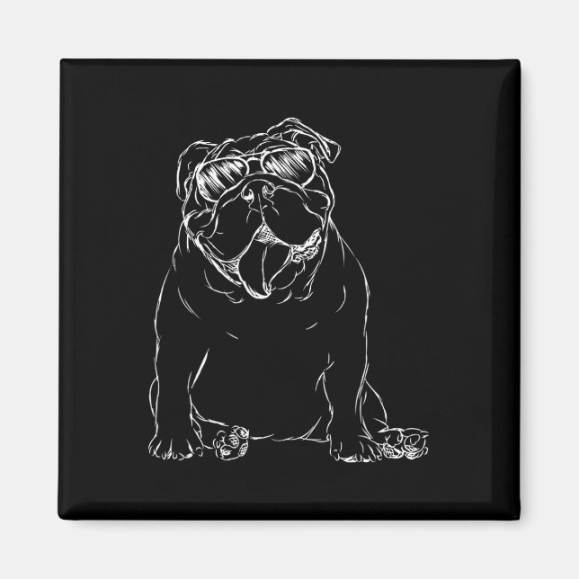 English Bulldog Dog Owner  Magnet (Front)