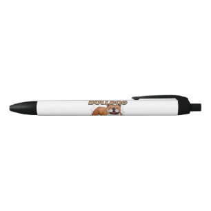 English Bulldog Funny Bulldog Whisperer Black Ink Pen