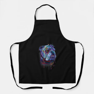English Bulldog Gift A English Bulldog Mum Apron