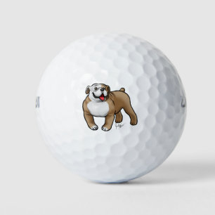English Bulldog Golf Balls