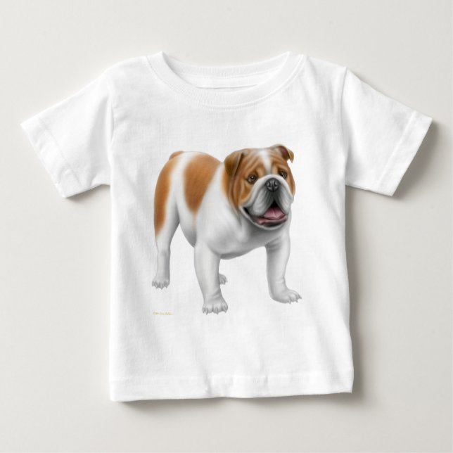 English Bulldog Infant T-Shirt (Front)