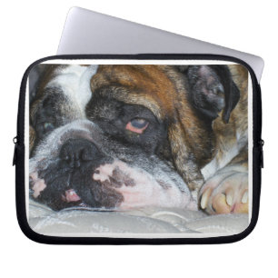English Bulldog Laptop Sleeve
