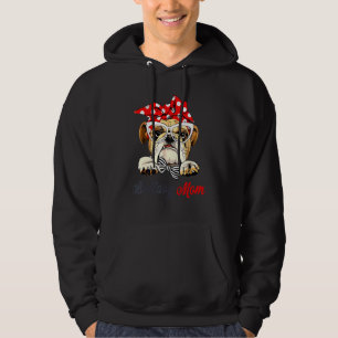 English Bulldog Love Cute Bully Dog Mum Womens Hoodie