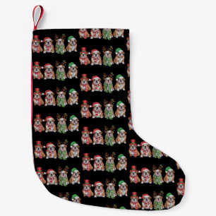 English Bulldog Lover Christmas Dog Mum Xmas Gift  Small Christmas Stocking