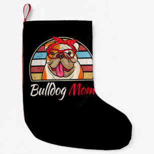 English Bulldog Lover Gifts Bulldog Mum Dad Small Christmas Stocking