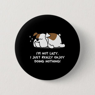 English Bulldog Lover Puppy Dog English Bulldog 6 Cm Round Badge