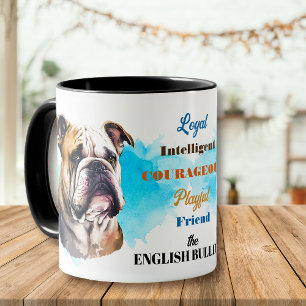 English Bulldog Loyal Friend Mug