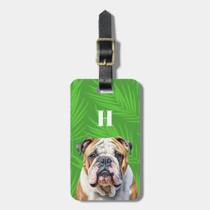 English Bulldog Luggage Tag