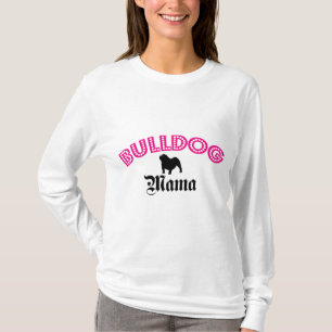 English Bulldog Mama T-Shirt