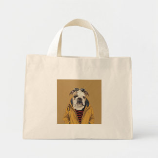 English Bulldog Mini Tote Bag