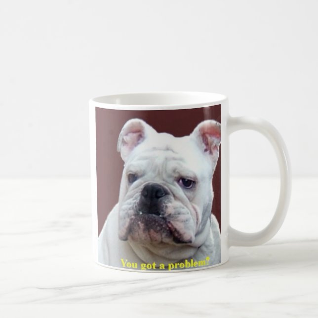 English Bulldog mug (Right)