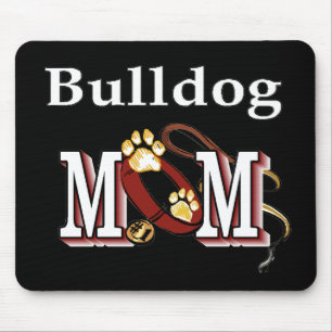 English Bulldog Mum Gifts Mouse Pad