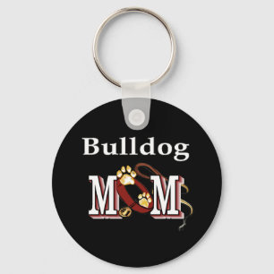 English bulldog mum Keychain