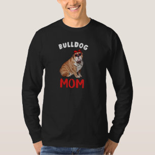 English Bulldog Mum Mama Dog Lover Owner Bulldog M T-Shirt