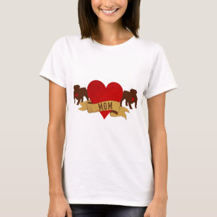 English Bulldog Mum [Tattoo style] T-Shirt