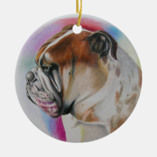 English Bulldog ornament