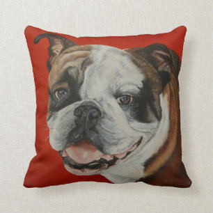 English Bulldog Pillow