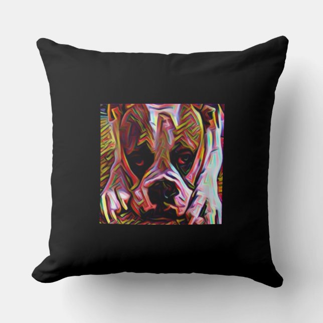 English Bulldog Pillow (Front)
