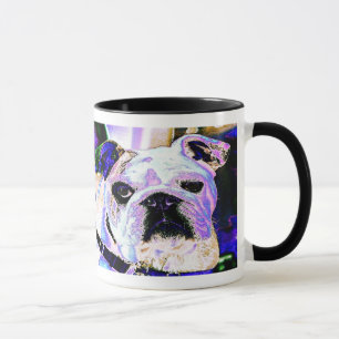English Bulldog Pop Art Mug