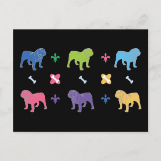 English Bulldog Postcard