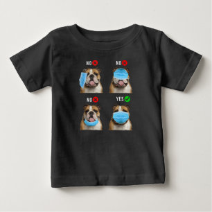 English Bulldog Right Wear Face Mask Tank Top