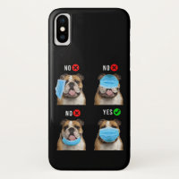 English Bulldog Right Wear Face Mask Tank Top