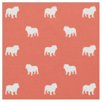 English Bulldog Silhouettes Pattern Dog Lover's