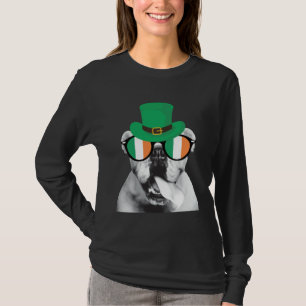 English Bulldog St Patrick s Day  for Bulldog T-Shirt
