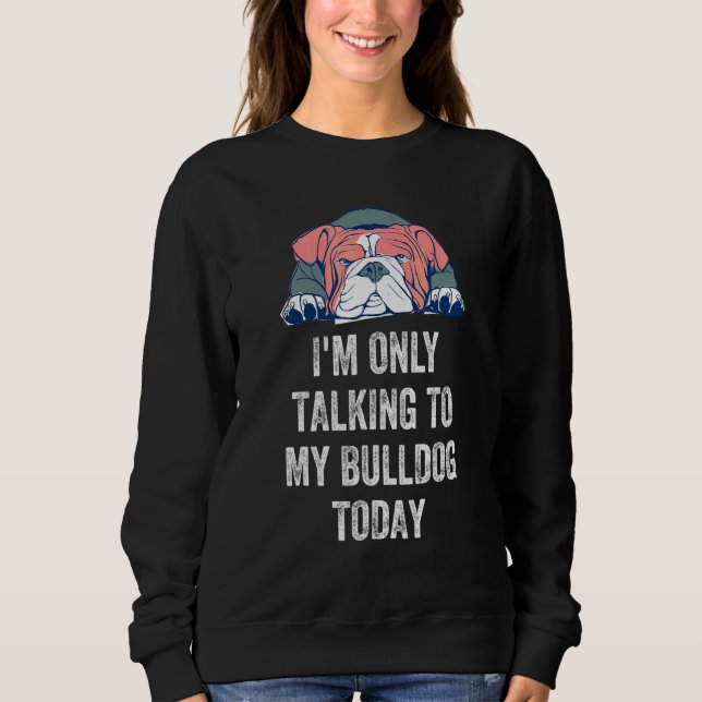 English Bulldog Sweatshirt (Front)