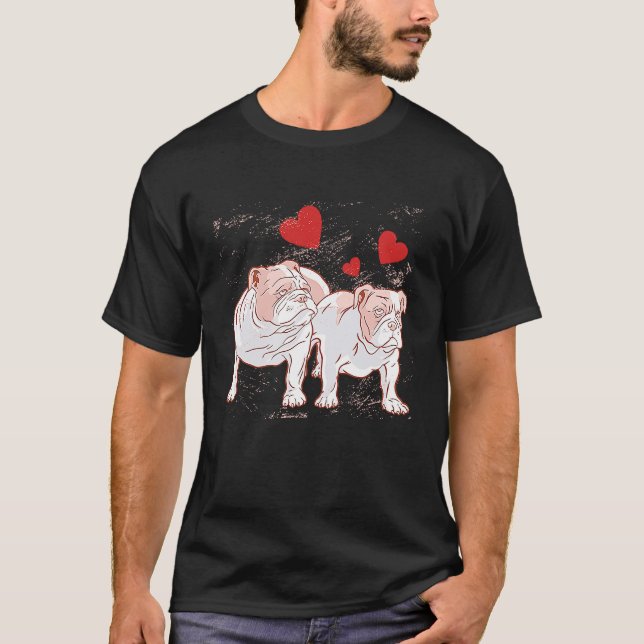 English Bulldog T-Shirt (Front)