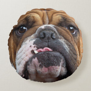 English Bulldog Throw Pillow