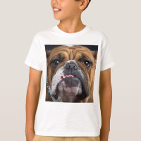 English Bulldog Throw Pillow